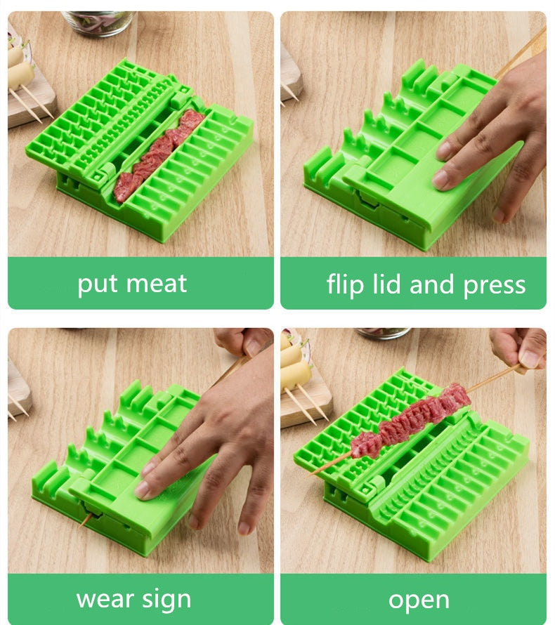 BBQ Meat Skewers Maker Box
