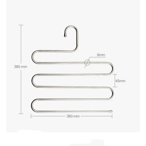 S Shape 5-Layer Hanger