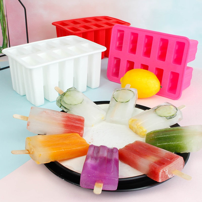 Silicone Popsicle Molds Ice Pop Maker