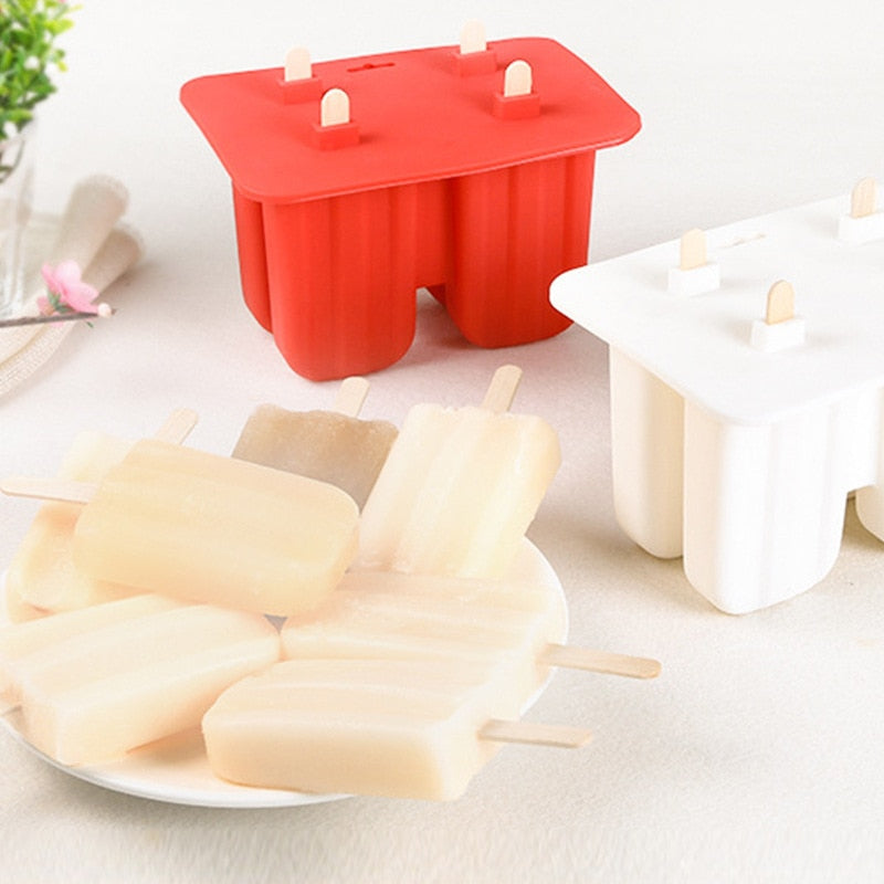 Silicone Popsicle Molds Ice Pop Maker