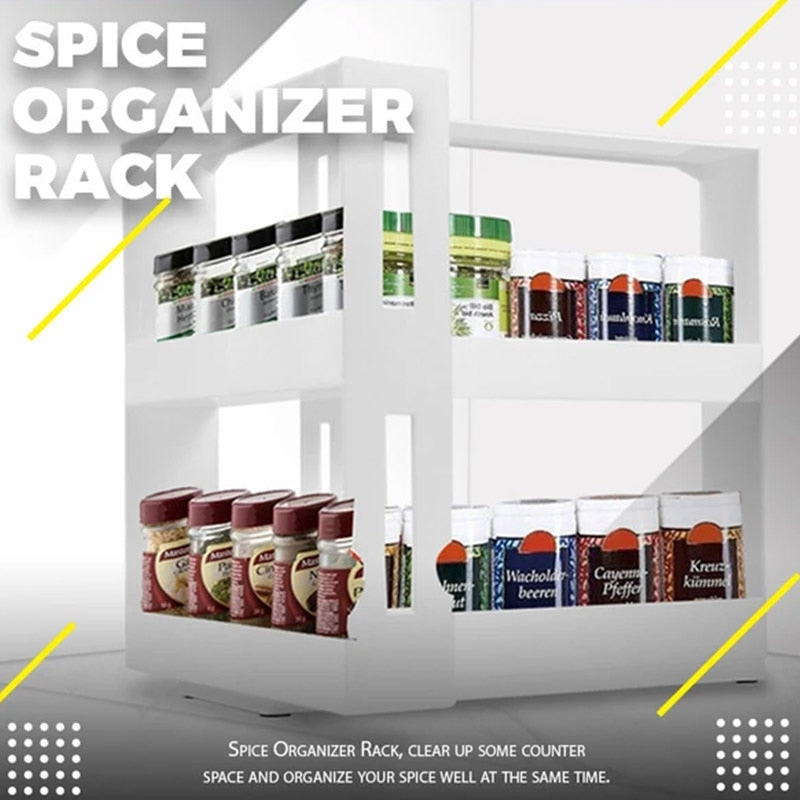 Spice Organizer Pull Sliding Rack