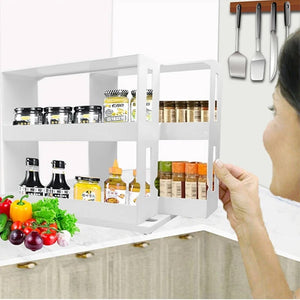 Spice Organizer Pull Sliding Rack