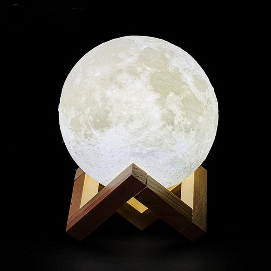 LED 3D Print Moon Light