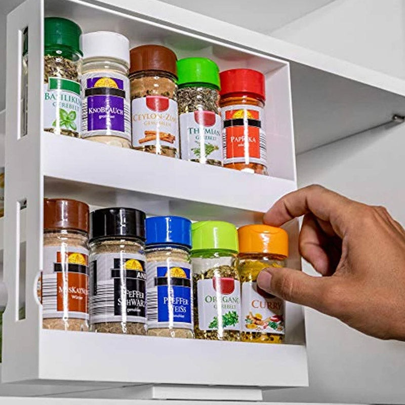 Spice Organizer Pull Sliding Rack