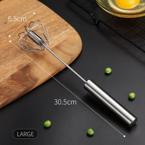 Semi-automatic Egg Beater Whisk Tool