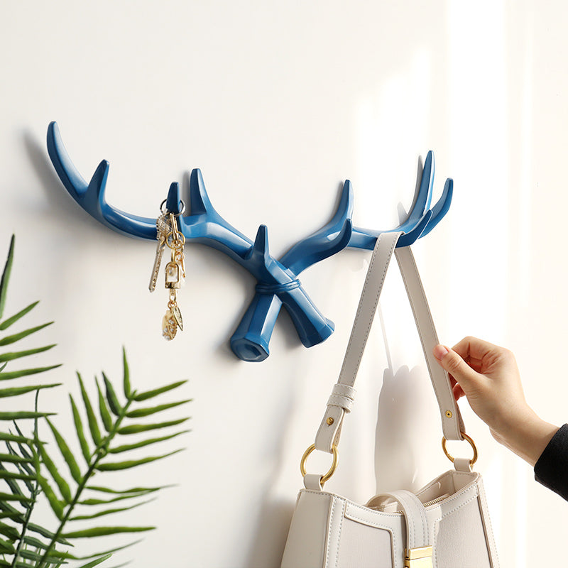 Deer Antler Decorative Wall Hook