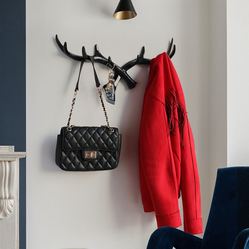 Deer Antler Decorative Wall Hook