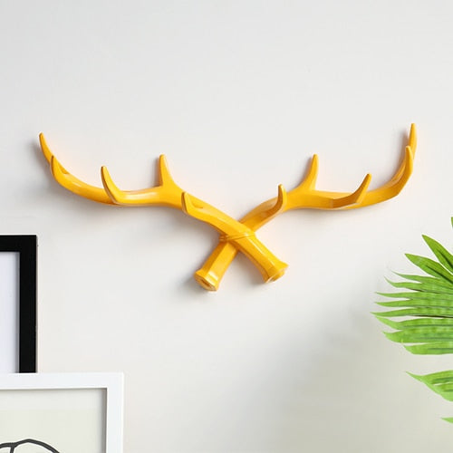 Deer Antler Decorative Wall Hook