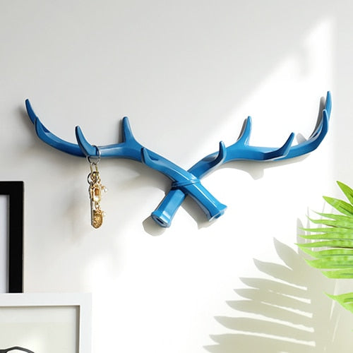 Deer Antler Decorative Wall Hook