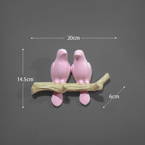 Birds Decorative Wall Hook