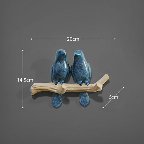 Birds Decorative Wall Hook