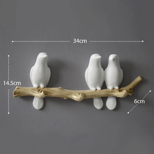 Birds Decorative Wall Hook