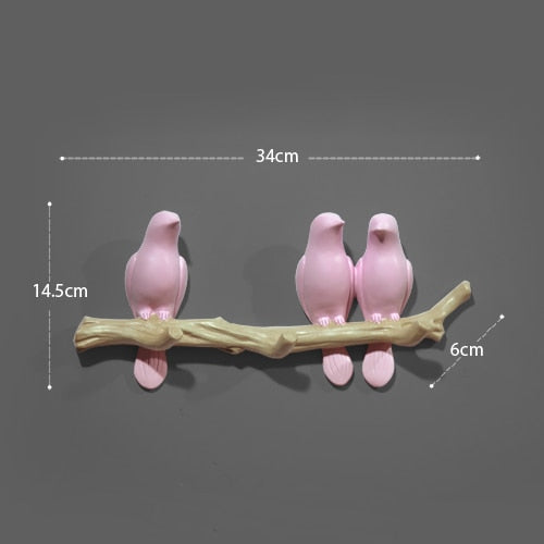 Birds Decorative Wall Hook