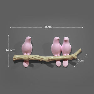 Birds Decorative Wall Hook
