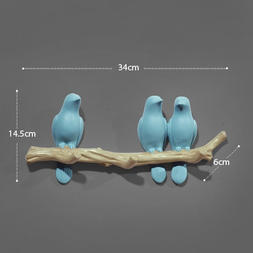 Birds Decorative Wall Hook