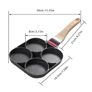 Non-Stick 4-Egg Frying Pan