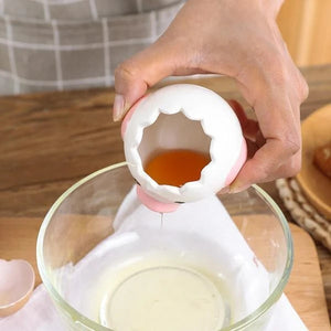 Ceramic Egg Yolk White Separator