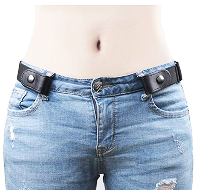 Buckle-Free Elastic Lazy Waist Belt