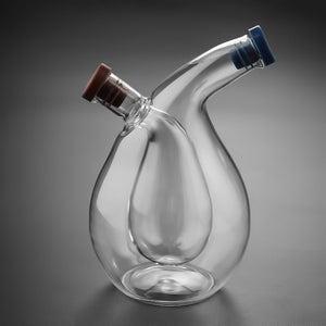 2-in-1 Oil Vinegar Glass Bottle