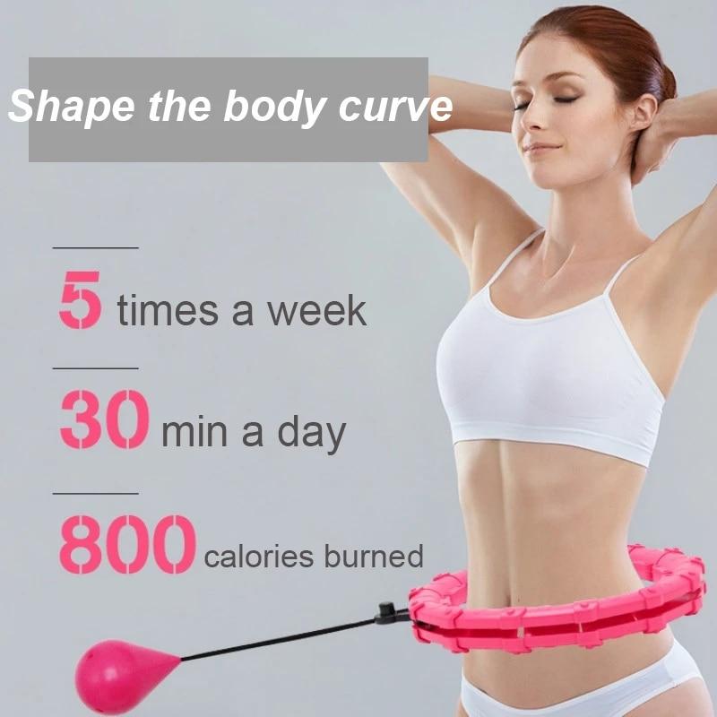 Adjustable Hula Hoop Slim Waist Trainer