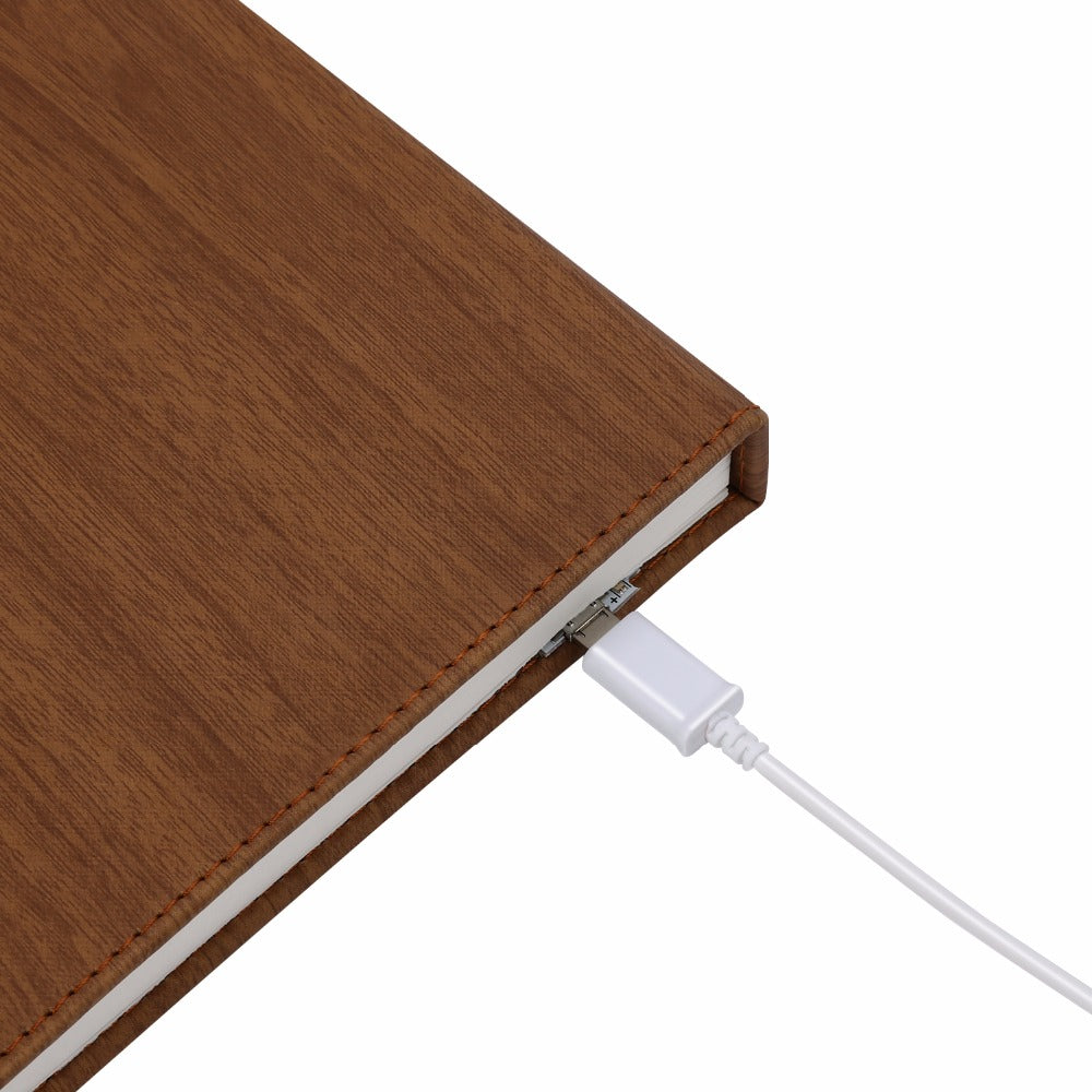 Foldable LED Wooden Book Lamp