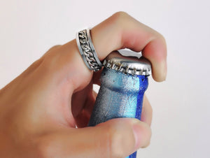 Fashionable Beer Opener Ring