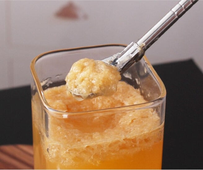 Stainless Steel Straw With Filter Spoon
